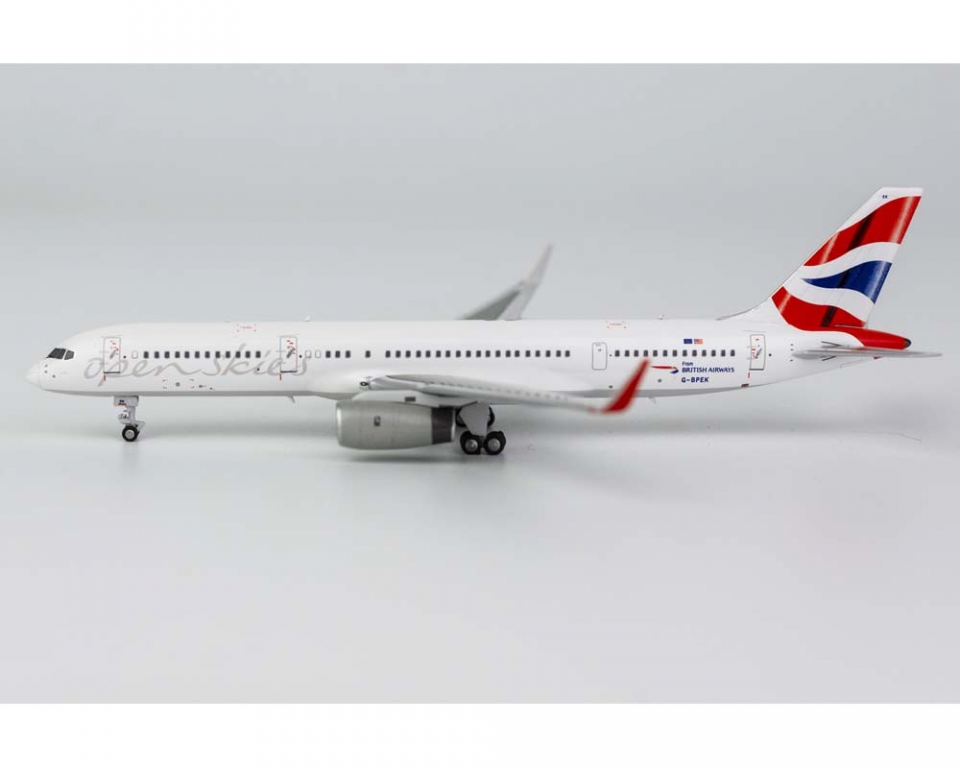 www.JetCollector.com: British Airways B757-200/w Open Skies G-BPEK